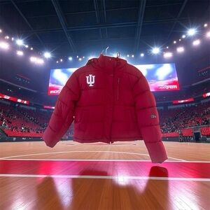IU Red Bomber Jacket